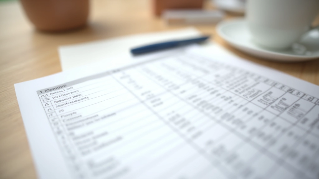 Detailed budget breakdown spreadsheet with rental costs categories and amounts calculated